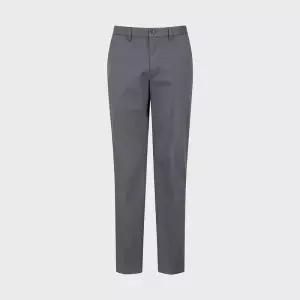 OLZEN 남성 스탠다드핏 사계절 치노 팬츠 ZAF5PP1901