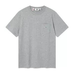 LEE 하우스 로고 포켓 반팔 티셔츠 그레이 LE2602ST03GR