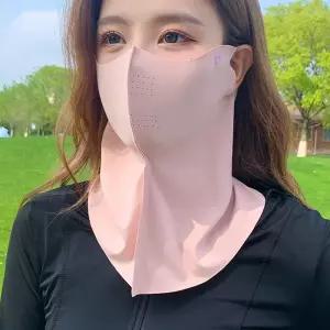 KC 자외선차단 마스크 UPF50 쿨링 냉감 통풍구 가벼운 풀커버 페이스마스크 4색상