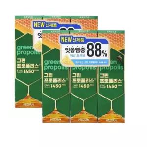 메디안 그린 프로폴리스 치약 프레쉬민트 100g 6개