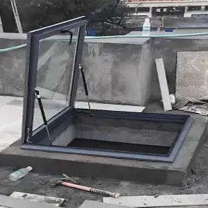 개폐형 지붕창 채광창 천창 개구부 다락방 천장 창문 배수판미포함대형 하늘창