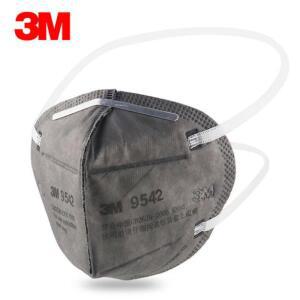 5PCS 3M9542 활성 탄소 PM 2.5 안티 먼지 마스크 비 메이드 직물 폴더 필터 방진 or 연무  N95
