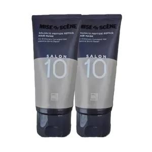 미쟝센 살롱10 펩타이드 리페어 헤어마스크 300ml x 2개
