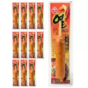 열라면맛 치즈후랑크 70g x 12개 화끈고소한맛