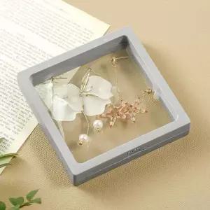 액세서리 11cm 투명필름 케이스 그레이 PE 5p세트 PE 11cm