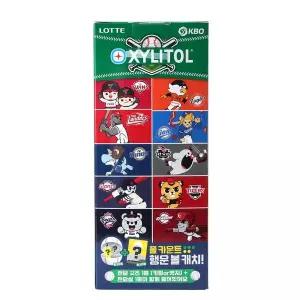 신상 롯데 자일리톨 오리지날 KBO 기획 48g