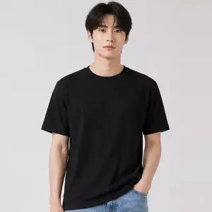 순면 라운드 남녀공용 무지 프리미엄 반팔티 20수 레이어드 기본티셔츠 사계절반팔티 가성비티셔츠