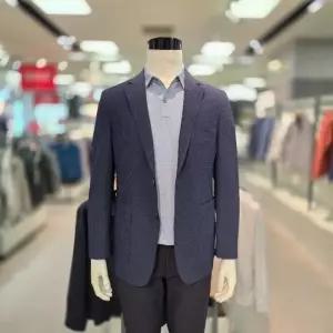 트레몰로 HC05 남성 트레몰로 시어서커에어홀 여름 곤색 기본 캐주얼 콤비 자켓  TRHF