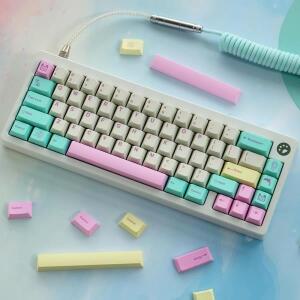 GMK 아날로그 드림 키캡 PBT 염료 승화 체리 프로필 ISO 입력 6U 스페이스바 1 세트