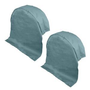 2PCS 캐러밴 휠 커버 타이어 캠핑카 트레일러 65cm/78cm RV 액세서리 및