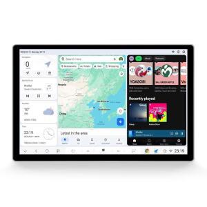 DUDUAUTO 안드로이드 13 라디오 스테레오, Biorun DUDU7 13인치 1920 x 1200 듀얼 밴드 GPS 무선 자동차 플레이 오토 내비게이션 헤드 유닛 DSP AMP, 12GB RAM 512GB ROM