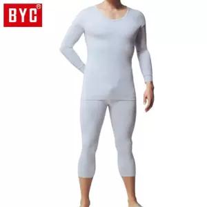 BYC 남성 내복 베스트 7부 상하 DOLT6794-청회색