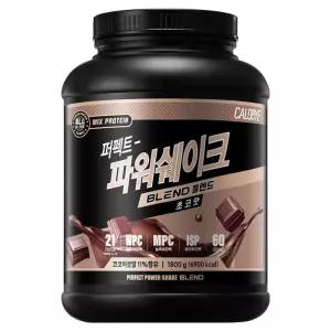 칼로바이 퍼펙트 파워쉐이크 블렌드 단백질쉐이크 초코맛 60회분 1.8kg 1개