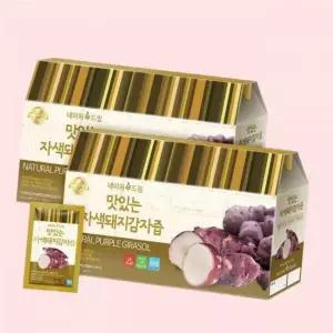 네이처드림 맛있는 자색돼지감자즙 90ml 30포x2박스 4717557