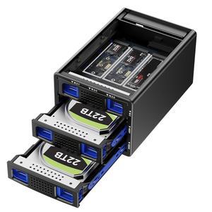 하이브리드 SATA HDD SSD RAID JBOD 인클로저 드라이브 하드 22TB 80 60 지원 110 USB 2세대 2230 포함 42 8TB 68TB NORMAL NVME