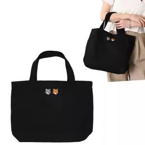 26SS 메종키츠네 더블 폭스 헤드 토트백/OW511CFWW0096 P190