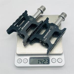 에이스오픽스 142g 자전거 페달 초경량 브롬톤 폴딩 바이크 MTB 로드 69x50mm 알루미늄 합금 + 티타늄 축