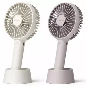 코스트코 루메나 휴대용 무선 선풍기 FAN PRO 4 (2개입) 크림화이트+핑키시그레이