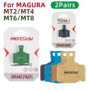 Magura MT2 수지/세라믹/블루 멀티 구리/CopperBase 용 MOTSUV 쌍 자전거 디스크 브레이크 패드