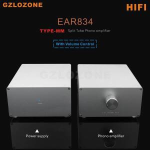 하이파이 분할 타입 MM ECC83 튜브 포노 앰프 베이스, EAR834, 볼륨 조절