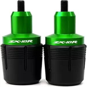 가와사키 zx10r 2016-2025 오토바이 액세서리 충돌 보호 엔진 가드 낙하 패드 프레임 슬라이더(녹색)에