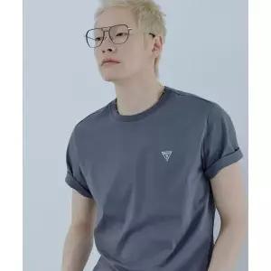 매장정품 게스 GUESS 5color 유니 미니 샤이닝 삼각 반팔티셔츠 NQ2K5925 1701492