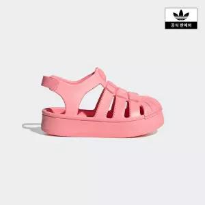 [아디다스키즈](광주신세계)[adidas kids] (130~160) 슈퍼스타 샌들 (JI2805)