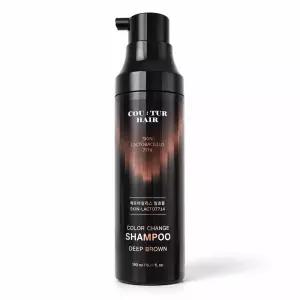 꾸뛰르염색샴푸 시즌4 진갈색 190ml 1개 꾸띄르 새치 조혜련 흰머리 대용량 꾸띠르