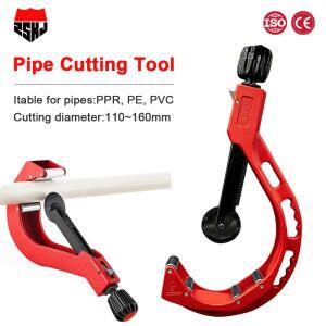 금속 가위 14mm-200mm PVC PP PE 베어링 파이프 커터 구리 튜브 배관 절단 공구 롤러 타입 스테인리스 스틸