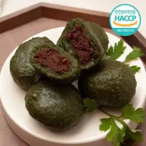 푸드맛남 쑥 밥알 찹쌀떡 780g(65gx12개/개별포장)