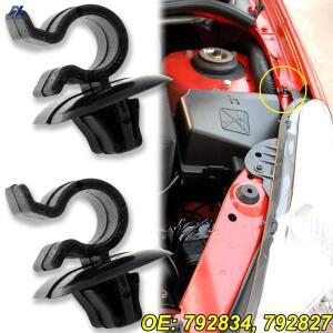 시트로엥 호환 C2 C3 C4 C5 AX Berlingo B9 Eurovans Evasion 후드 보닛로드 스테이 지원 클립 용 2pcs 792