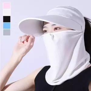 [패션] 여름철 햇빛 차단 야외활동 통기성 좋은 썬캡 마스크
