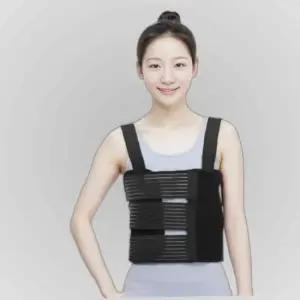 오르모 갈비뼈 늑골 실금 보호 여성 보호대 남성 복대