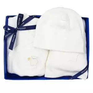 갤러리아 (압소바출산,태교)라포닝코튼모달배냇슈트+속싸개+신생아모자3종