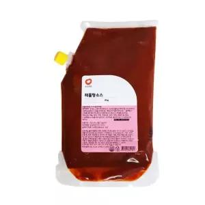 소스공방 해물탕소스 2kgx6개 업소용 대용량