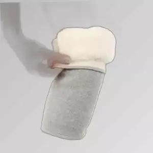 2컬러 벨벳 패드 무릎 보호 겨울철시림무릎방지 워머