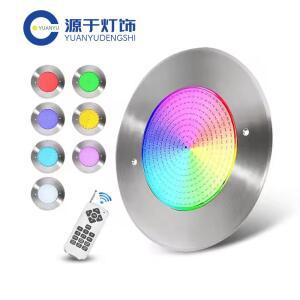316SS 12V 울트라 슬림 7.5mm 벽 마운트 Ip68 6W 12W 18W 25W 35W 수중 램프 Led 수영장 수 중 조명