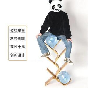 나무 모양의 책장 견고한 학생용 선반 미니멀리스트 다층 바닥 수납 좁은 벽걸이