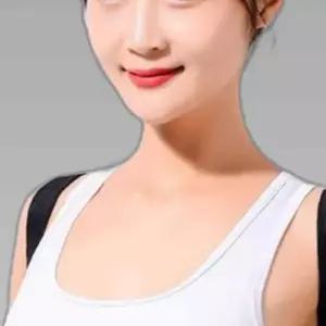 여성용 어깨 보호대 굽은 자세 스트랩 목 거북 밴드