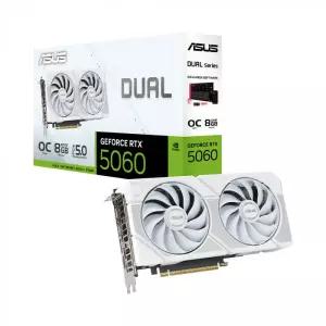 에이수스 ASUS DUAL 지포스 RTX 5060 WHITE OC D7 8GB 인텍앤컴퍼니 VGA 그래픽카드