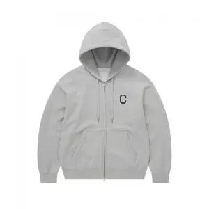 커버낫 COVERNAT C 로고 후드집업 멜란지 그레이 CO2601HZ01MG 484382