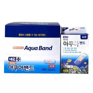 네오 맘스덤 아쿠아 투명 방수 밴드 표준형 20개 (1BOX)