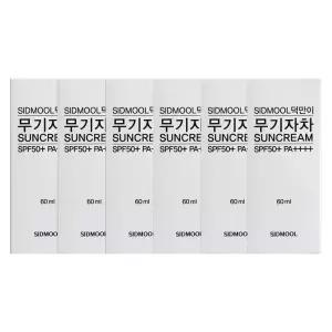 시드물 덕만이 무기자차 썬크림 60ml(SPF50+) 6개 / JJ몰