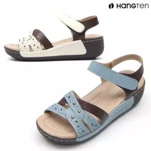 행텐 HT-827 여성 스트랩 경량 웨지힐 샌들 5cm 키높이 편한 신발