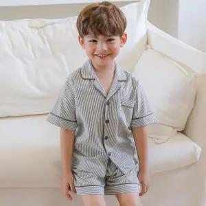 [아트박스]/알콩단잠 남아동 잠옷 유아 파자마 스트라이프 어린이 실내복