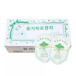 포장지 식당 숟가락집 음식점 업소용 숟가락 일회용 수저