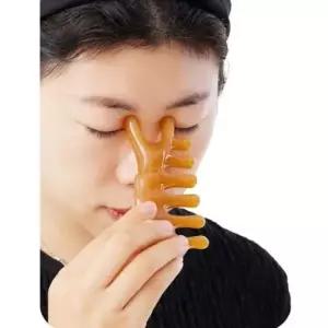 괄사마사지 괄사마사지기 두피 코 빗 얼굴 경락