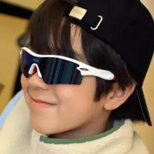 아웃도어 주니어 고글 새턴 화이트레드 어린이 눈보호 UV차단
