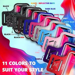 TRIBE IPHONE PRO MAX PLUS MINI SE용 8 러닝 방수 20 9 엣지 케이스 XS 노트(21 암밴드 키 7 홀더(13 12 6 및 휴대폰 / 울트라 S 플러스 갤럭시 11 5) 포켓 스트랩 10 조절 X 가능한
