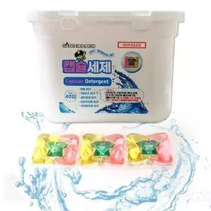 섬유유연제 올인원 세탁세제 세탁 겸용 캡슐 세제 빨래 고농축 실...